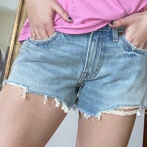 jean shorts